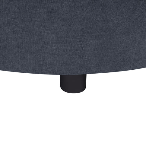 Modern L-Shaped Sectional Sofa With Curved Chaise, USB Ports, And Side Storage Pockets