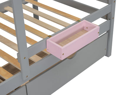 Bunk Bed With Playhouse Roof And Window