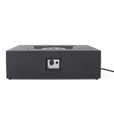 Modern 50, 000 Btu Square Fire Table With Propane Tank