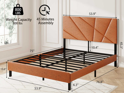 Vintage Under Bed Storage And Square Platform Design