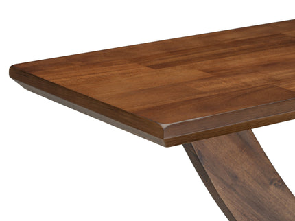 Console Table With Cross Leg Base And Reinforced Support Plate