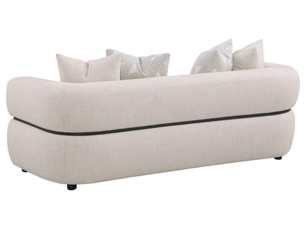 Ramsay - Round Arm Sofa - Beige