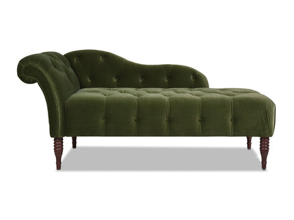 Samuel - Tufted Roll Arm Chaise Lounge