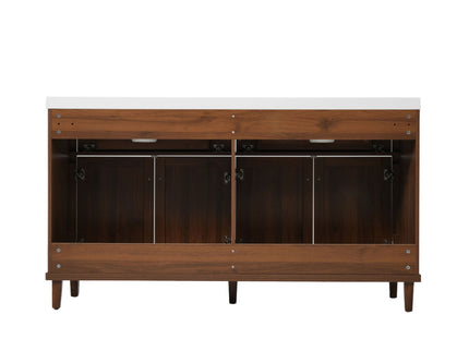 Bathroom Vanity With Double Sink, Large Storage Space