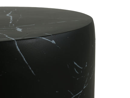 Cylindrical Design, Outdoor Lightweight Concrete Side Table