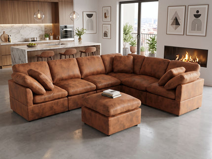 Deep Modular Cloud Sofa, Freely Configurable