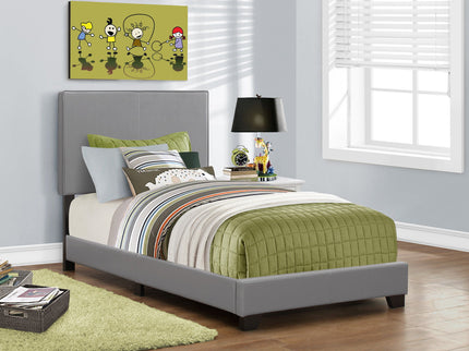 Bed, Upholstered, Transitional