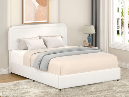 Liv - Patented With Drawers Upholstered Storage Platform Bed