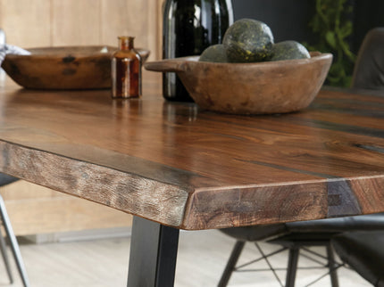 Wobegon - Rectangular Dining Table - Gray