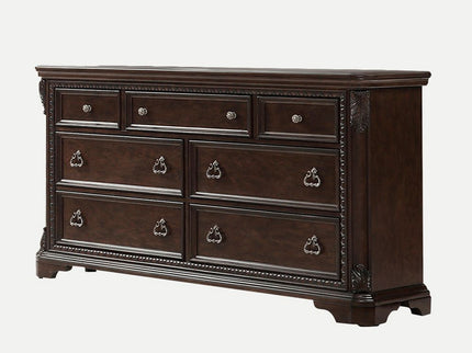 7 Drawer Dresser - Mahogany