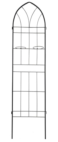 Metal Garden Trellis Rustproof Trellis For Climbing Plant, Outdoor Flower Support