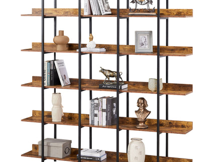 Vintage Industrial 5 Tier Bookcase