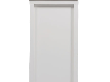 Freestanding Bathroom Vanity With Ceramic Sink, 2 Full Extension Drawers