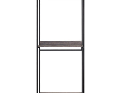 Monica - Farmhouse Industrial Wood Walk In Closet