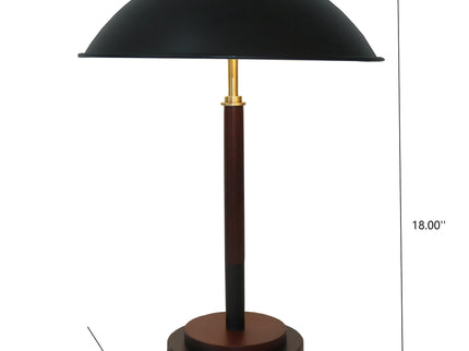 Cosmiclume - Umbrella Shaped Table Lamp 110V - Black