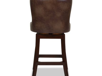 Holmes - Tufted High Back 360 Swivel Counter Height Barstool