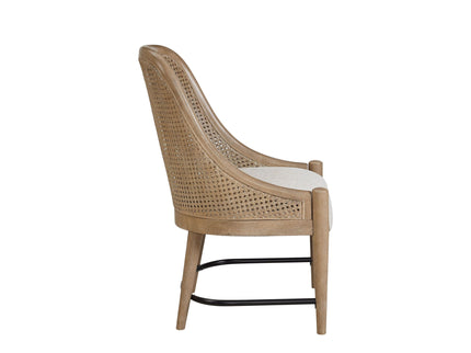 Cane Backed Host Chair Colored (Set of 2) - Sand