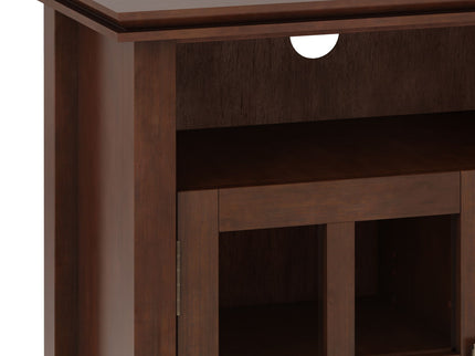 Artisan - TV Media Stand, Handcrafted - Russet Brown