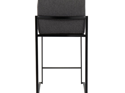 Fuji - Contemporary Modern Elegance, High Back Counter Stool