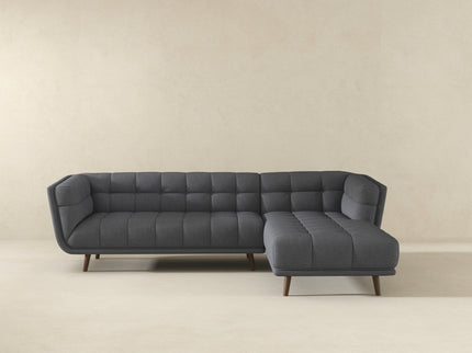 Addison - L Shape Sectional Sofa Tufted