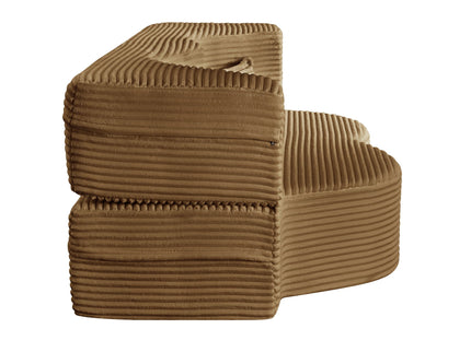 Floor Convertible Sleeper Sofa Bed With 2 Pillows