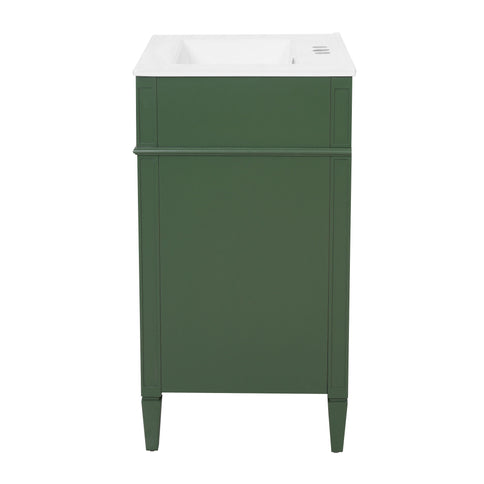 Bathroom Vanity With Top Sink, Storage Cabinet With 2 Drawers And Tip-Out Drawer