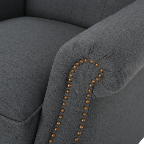 Modern Manual Push Back Recliner Chair
