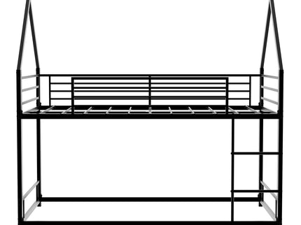 Bunk Bed With Safety Guardrails, No Box Spring Needed