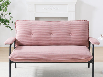 Modern Metal Frame Sofa With Sponge Filling For Compact Spaces And Versatile Use