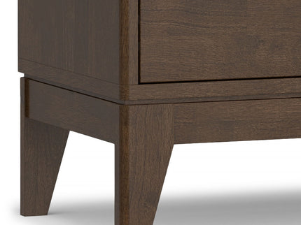 Harper - Low TV Media Stand - Walnut Brown