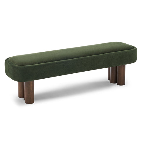 Chic Indoor Upholstered Dining Bench