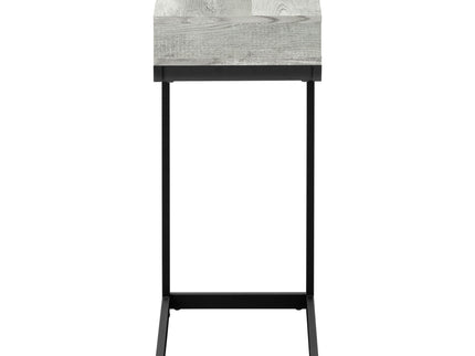 Accent Table, C - Shaped Contemporary Elegant Desig
