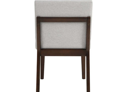 Edwyn - Linen Side Chair (Set of 2) - Gray