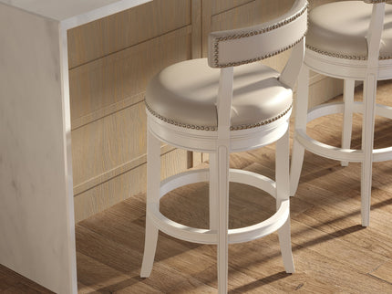 Stool & Upholstered Seat And Back