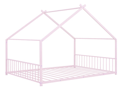 Metal House Bed