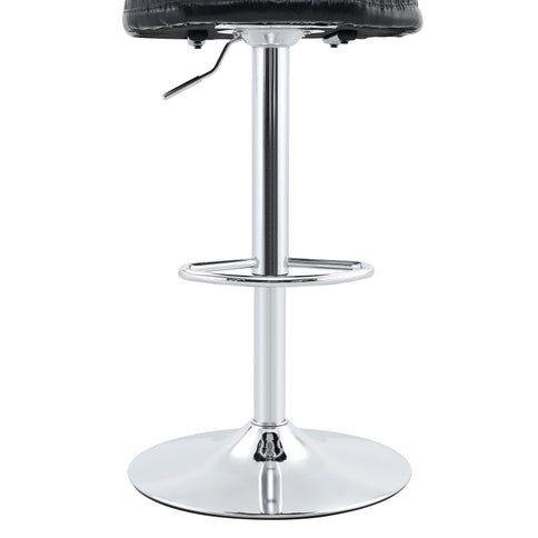 Adjustable Height Bar Stools With Footrest For Kitchen Island (Set of 2)