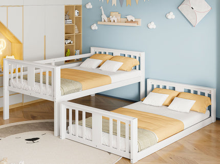 Solid Construction Bunk Bed & Ladder