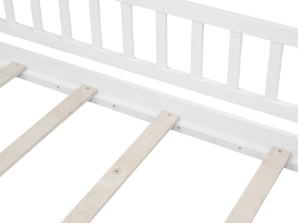 Bed House Bed Frame With Fence