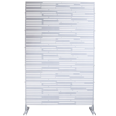 Outdoor & Indoor Freestanding Metal Privacy Screen