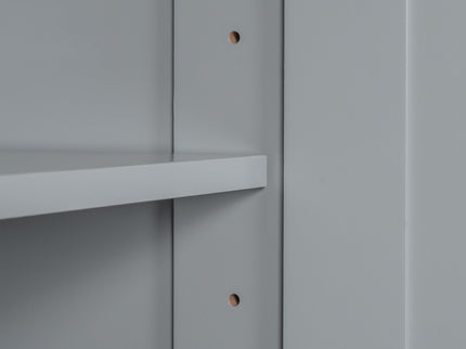 Tall Bathroom Cabinet With Tilt-Out Laundry Basket And Upper Storage