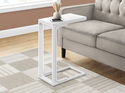 Accent Table, C - Shaped Modern Desig