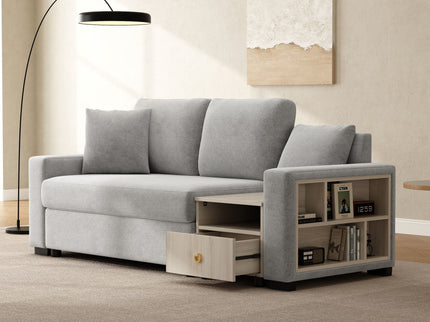 Modular Sofa Couch With Storage Armrest And Center Console