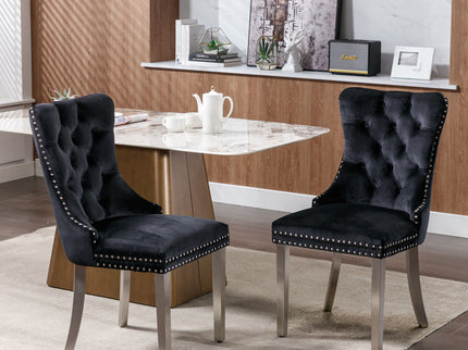 Nikki - Contemporary Upholstered Dining Chair (Set of 2)