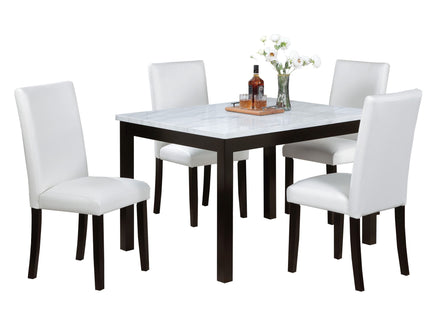 Dining Table With 4 Upholstered Side Chairs