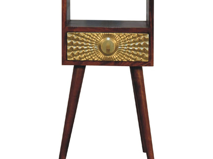 Eden - Mini Nightstand - Chestnut