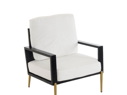 Modern Armchair With Solid Wood Frame