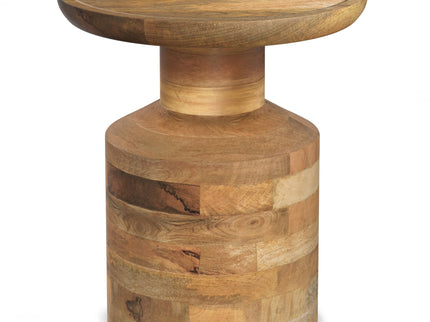 Haynes - Handcrafted Wooden Accent Table