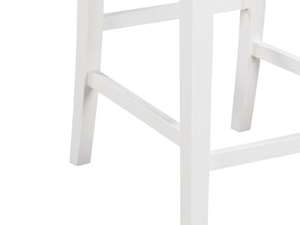 Graham - 3 Piece Small Space Counter Height Dining Table With Shelves And 2 Chairs (Set of 3)