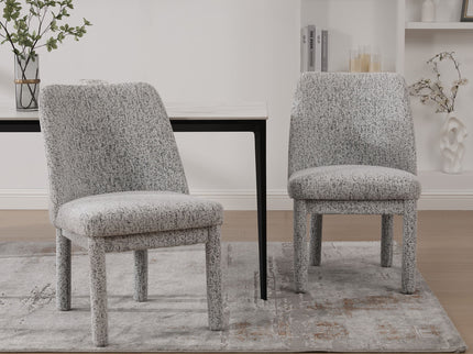 Wide Minimalist Dining Chair