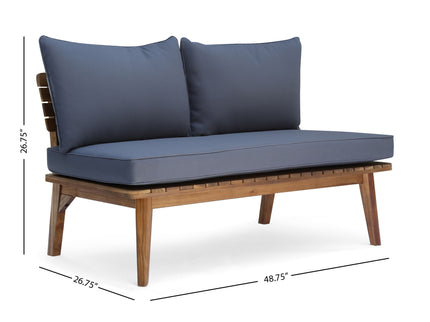Balmoral - Loveseat - Gray